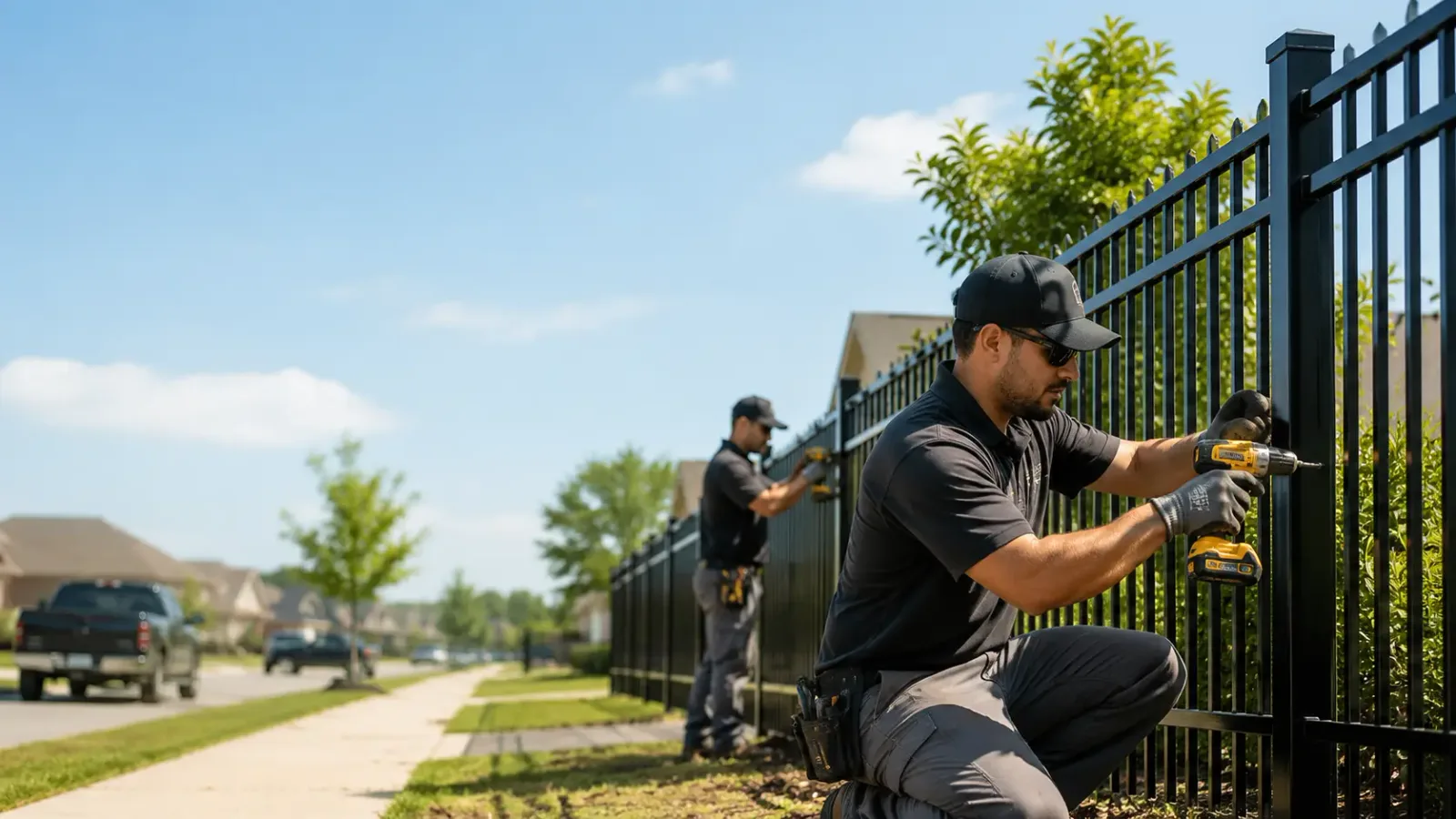 Metal Fence Installation in Volga, WV